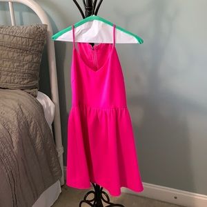 Impeccable Pig Pink Babydoll dress